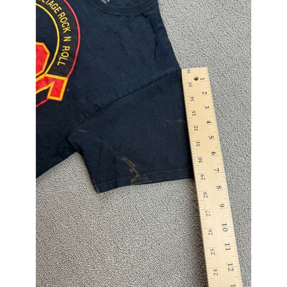 AC/DC T-Shirt Women's Medium Black High Voltage Rock & Roll Cotton Half Shirt - Picture 8 of 10